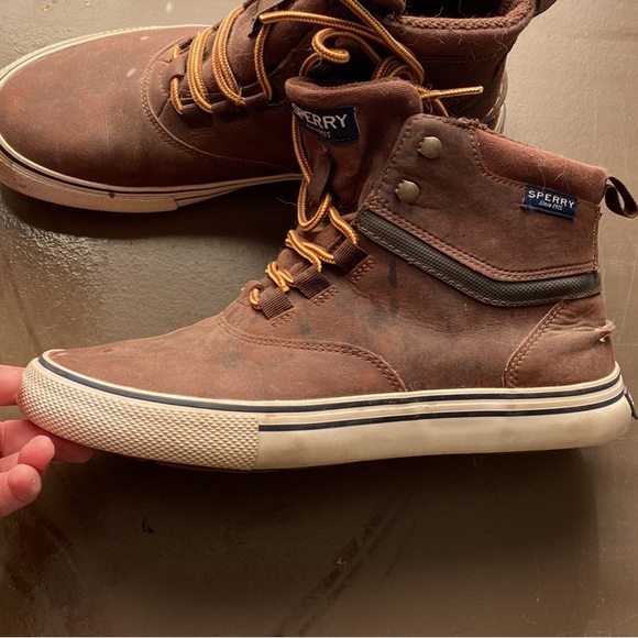 Men’s waterproof Sperry Boots size 8 - Picture 4 of 4